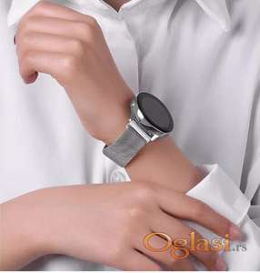 Siva milanese narukvica 22mm samsung watch,huawei watch